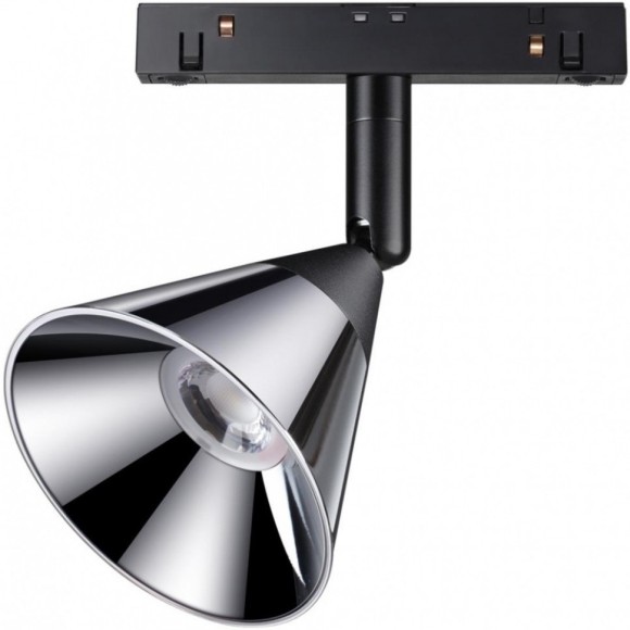 358397 Трековый светодиодный светильник Novotech Flum CRI90+ 4000К 800Лм 60° 10W