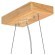 Подвесной светильник с 3 лампами Lightstar 802135 Nubi legno под лампы 3xE27 120W