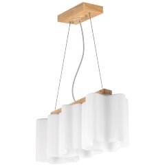Подвесной светильник с 3 лампами Lightstar 802135 Nubi legno под лампы 3xE27 120W Подвесной светильник с 3 лампами Lightstar 802135 Nubi legno под лампы 3xE27 120W