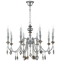 Люстра Crystal Lux MERCEDES SP8 CHROME/SMOKE