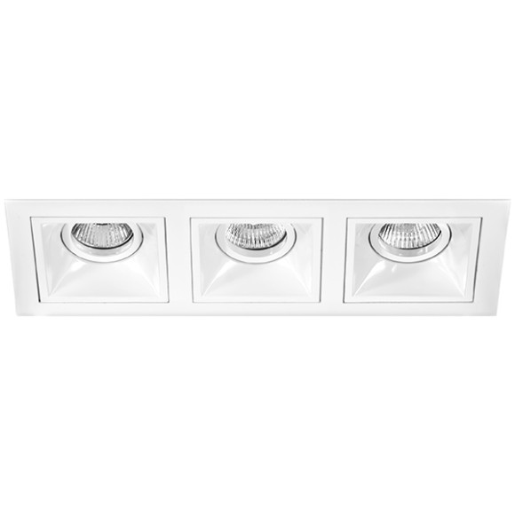 Встраиваемый светильник Lightstar D536060606 Domino под лампы 3xGU5.3 150W