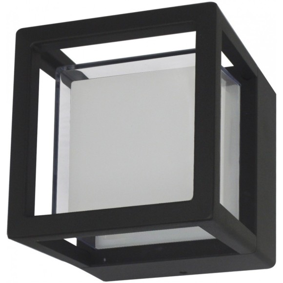 SL9504.401.01 Светильник уличный настенный ST-Luce Черный/Белый LED 1*5W 4000K ALCENO