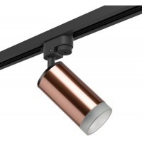 Однофазный двужильный трековый светильник Lightstar R1T430430 Rullo под сменную лампу GU10