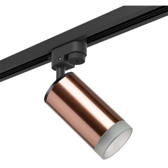 Однофазный двужильный трековый светильник Lightstar R1T430430 Rullo под сменную лампу GU10 Однофазный двужильный трековый светильник Lightstar R1T430430 Rullo под сменную лампу GU10