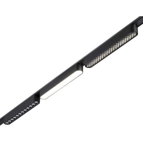 359238 Трековый магнитный светодиодный светильник Novotech SMAL 48V CRI90+ 3000К 720Лм 90° 12W