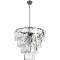 10561/550 Clear LOFT IT CONTEMPORARY Подвесной светильник на 7 ламп E14, основание хромированное металлическое, прозрачные стеклянные плафоны, IP20