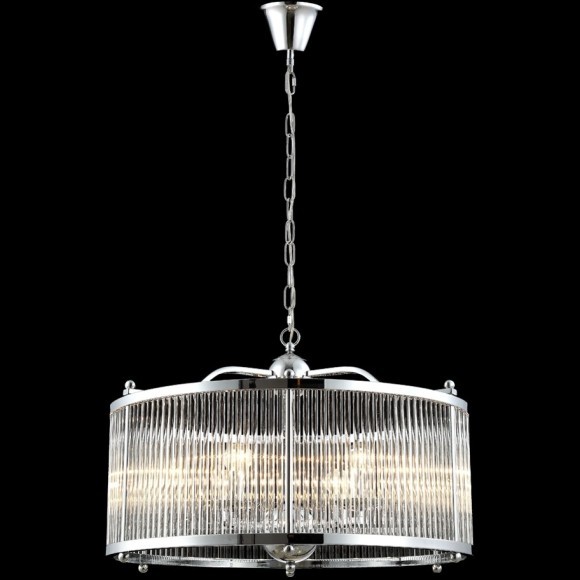 Люстра Crystal Lux TADEO SP6 D600 CHROME/TRANSPARENTE