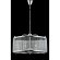 Люстра Crystal Lux TADEO SP6 D600 CHROME/TRANSPARENTE