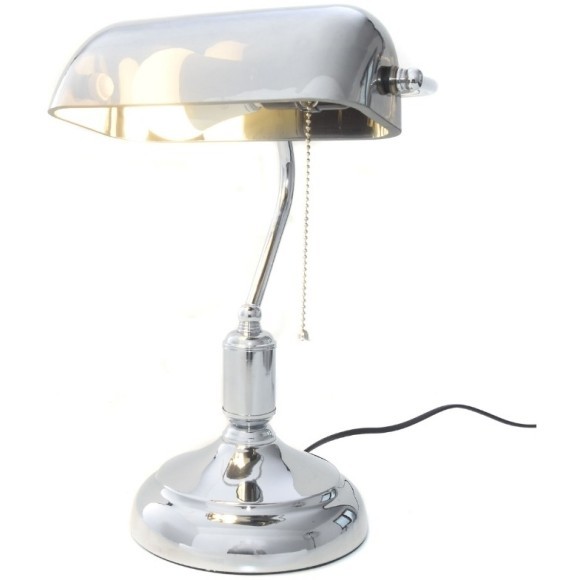 Настольная лампа Lumina Deco Banker LDT 305 CHR