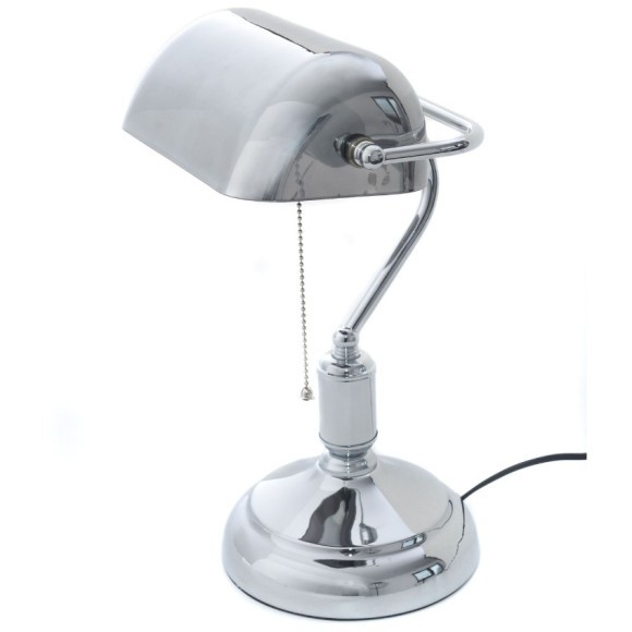 Настольная лампа Lumina Deco Banker LDT 305 CHR