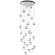 Люстра подвесная Odeon Light 5007/120L CRYSTAL светодиодная LED 120W