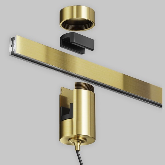 Трековый светильник Technical TR157-1-12W4K-BS