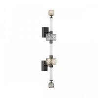 5427/34WL L-VISION ODL_EX24 21 черный хром/белый/дымчатый/коньячный/металл/стекло/акрил Бра LED 34W 3000K KLIFF