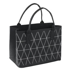 426524 Сумка женская TOMISATO, L400, B260, H300, 100 % полиэстер, черный, серебристый 426524 Сумка женская TOMISATO, L400, B260, H300, 100 % полиэстер, черный, серебристый