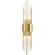 Бра Crystal Lux ATENTO AP2 BRASS/TRANSPARENTE