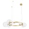 Подвесной светильник кольцом Arte Lamp A7790SP-10GO VINCENT под лампы 10xG9 40W