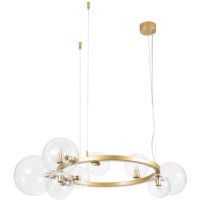Подвесной светильник кольцом Arte Lamp A7790SP-10GO VINCENT под лампы 10xG9 40W