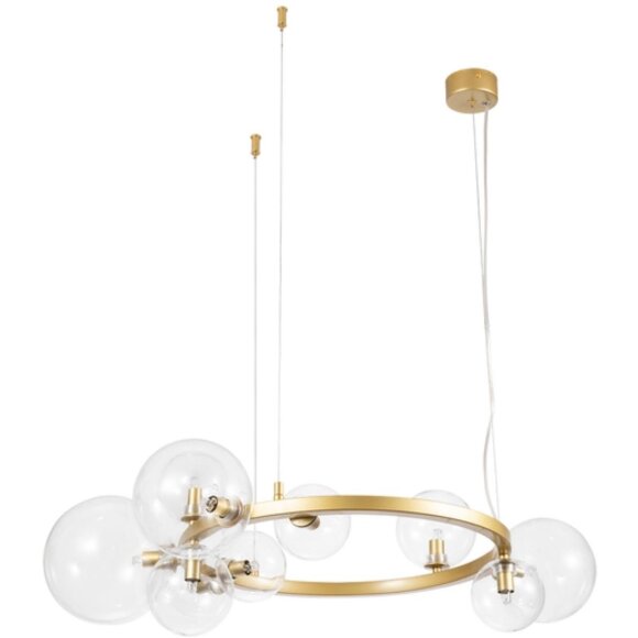 Подвесной светильник кольцом Arte Lamp A7790SP-10GO VINCENT под лампы 10xG9 40W
