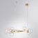 Подвесной светильник кольцом Arte Lamp A7790SP-10GO VINCENT под лампы 10xG9 40W