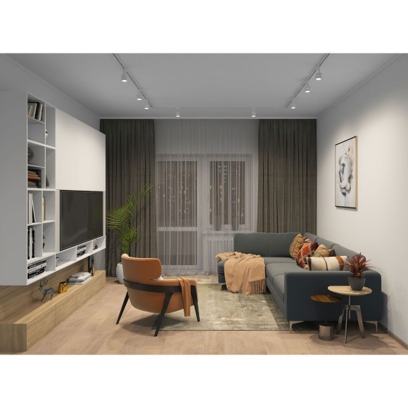 2м белый однофазный двужильный накладной шинопровод Denkirs TR1002-WH 2м белый однофазный двужильный накладной шинопровод Denkirs TR1002-WH