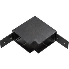 Соединитель угловой с потолка на стену черный для накл. шинопровода TETA PRO 220V Lightstar 505137