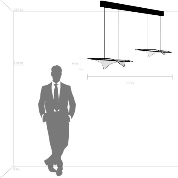 Люстра подвесная Varese Lightstar 731323