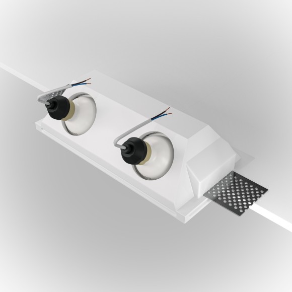 Гипсовый светильник под покраску Maytoni DL002-1-02-W Gyps Modern под лампы 2xGU10 35W Гипсовый светильник под покраску Maytoni DL002-1-02-W Gyps Modern под лампы 2xGU10 35W
