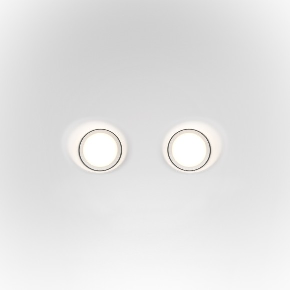 Гипсовый светильник под покраску Maytoni DL002-1-02-W Gyps Modern под лампы 2xGU10 35W Гипсовый светильник под покраску Maytoni DL002-1-02-W Gyps Modern под лампы 2xGU10 35W