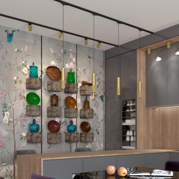 Трехжильный однофазный трековый светодиодный светильник Novotech MAIS LED 358506 1080лм 12Вт