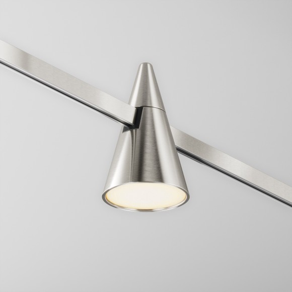 Трековый магнитный светодиодный светильник Maytoni Flarity Keila TR146-1-5W3K-PT