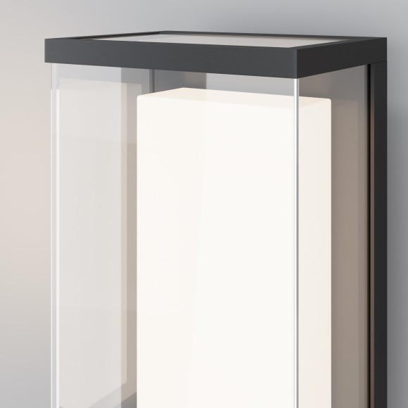 Уличный настенный светильник Maytoni O021WL-L10B4K Baker Street IP65 светодиодный LED 10W Уличный настенный светильник Maytoni O021WL-L10B4K Baker Street IP65 светодиодный LED 10W