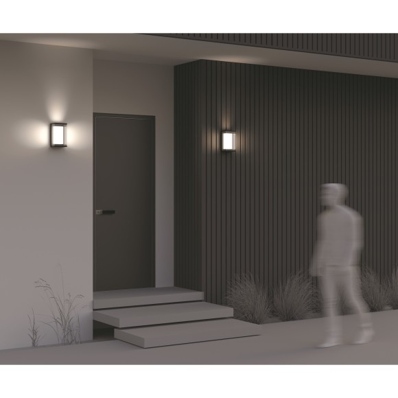 Уличный настенный светильник Maytoni O021WL-L10B4K Baker Street IP65 светодиодный LED 10W Уличный настенный светильник Maytoni O021WL-L10B4K Baker Street IP65 светодиодный LED 10W