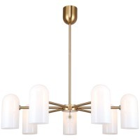 4619-7P, подвесная люстра, D750xH445/745, 7xG9x40W, excluded