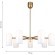 4619-7P, подвесная люстра, D750xH445/745, 7xG9x40W, excluded