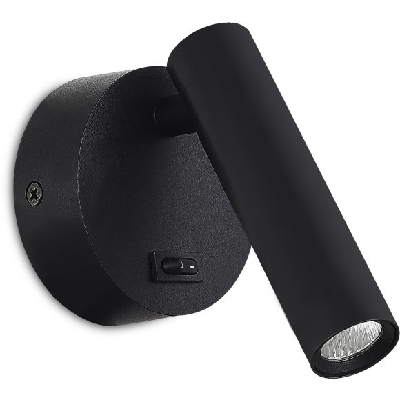 ST161.401.05 Светильник настенный ST-Luce Черный/Черный LED 1*5W 3000K Настенные светильники