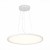 ST602.543.56 ST Luce Светильник подвесной, LED, 4000K 1х56W, 5 040Lm, Ra80, IP20, D600xH35, белый
