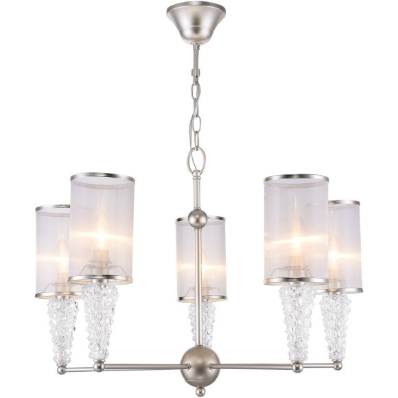 Люстра подвесная Freya FR2687PL-05G Vilena под лампы 5xE14 40W