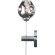 SL1500.101.01 Светильник настенный ST-Luce Хром/Дымчатый E14 1*40W FOVIA