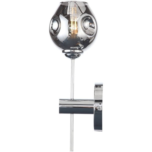 SL1500.101.01 Светильник настенный ST-Luce Хром/Дымчатый E14 1*40W FOVIA