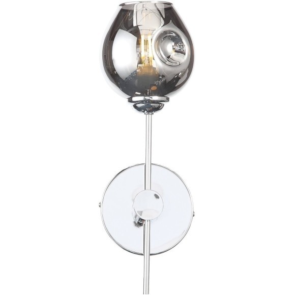 SL1500.101.01 Светильник настенный ST-Luce Хром/Дымчатый E14 1*40W FOVIA