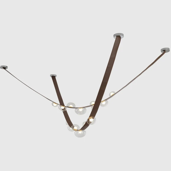 Светильник подвесной Crystal Lux BOSQUE SP7 L3000 BROWN/TRANSPARENT 0271/207 Светильник подвесной Crystal Lux BOSQUE SP7 L3000 BROWN/TRANSPARENT 0271/207