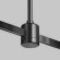 Потолочная стойка для 2 уровня Long с перед. питания Maytoni Flarity TRA159C-IPCL1-B