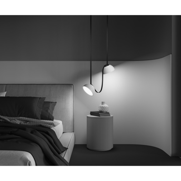 Светильник светодиодный на текстильный шинопровод Maytoni Parity TR126B-20W3K-W 1450лм 20Вт CRI90