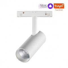 359495 Трековый светодиодный TUYA SMART светильник Novotech Flum CRI90+ 3000-6500К 1080Лм 38° 12W Bluetooth Wi-Fi Алиса 359495 Трековый светодиодный TUYA SMART светильник Novotech Flum CRI90+ 3000-6500К 1080Лм 38° 12W Bluetooth Wi-Fi Алиса