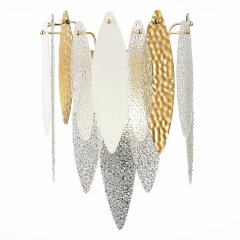 SL1224.201.02 Бра ST-Luce Золотистый/Прозрачный, Белый E14 2*60W LASTRA