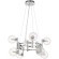 Люстра Crystal Lux LUXURY SP8 CHROME