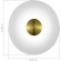 SL6125.311.01 Светильник настенный ST-Luce Латунь/Прозрачный LED 1*6W 3000K MOON