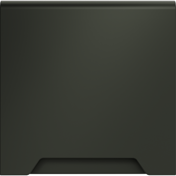 Накладка для розетки с заземлением, защитными шторками и крышкой, S70 (титан)