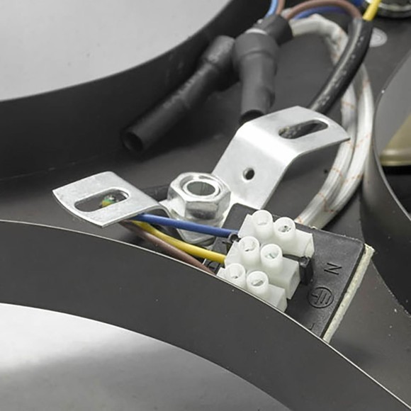 Люстра потолочная Lussole GRLSP-9535 OPELIKA IP21 под лампы 5xE27 50W