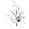 Бра Divinare 3132/26 AP-3 SALICE под лампы 3xG9 40W